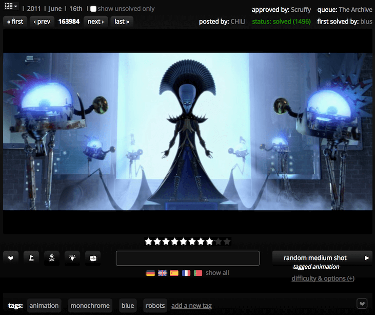 Can you guess what movie is behind this shot?